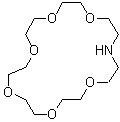 CAS#: 66843-21-8, 1,4,7,10,13,16-Hexaoxa-19-Azacyclohenicosane