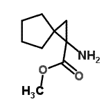 CAS 登录号：669058-67-7， 甲基1-氨基螺[2.4]庚烷-1-羧酸酯