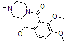 CAS 登录号：66913-49-3， 2-(4-甲基-1-哌嗪基羰基)藜芦醛