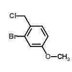 CAS 登录号：66916-97-0， 2-溴-1-(氯甲基)-4-甲氧基苯