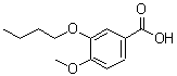 CAS 登录号：66924-20-7， 3-丁氧基-4-甲氧基苯甲酸