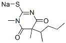 CAS#: 66941-09-1, 1,5-Dimethyl-5-(1-Methylbutyl)-2-Sodiothio-4,6(1H,5H)-Pyrimidinedione