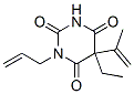 CAS 登录号：66941-65-9， 1-烯丙基-5-乙基-5-异丙烯基-2,4,6(1H,3H,5H)-嘧啶三酮