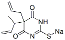 CAS#: 66941-77-3, 5-Allyl-5-(1-Methylallyl)-2-Sodiothio-4,6(1H,5H)-Pyrimidinedione