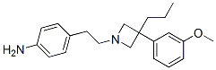 CAS#: 66968-18-1, 4-[2-[3-(3-Methoxyphenyl)-3-Propyl-1-Azetidinyl]Ethyl]Aniline