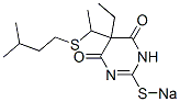 CAS#: 66968-57-8, 5-Ethyl-5-[1-(Isopentylthio)Ethyl]-2-Sodiothio-4,6(1H,5H)-Pyrimidinedione
