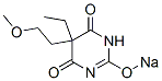 CAS#: 66968-67-0, 5-Ethyl-5-(2-Methoxyethyl)-2-Sodiooxy-4,6(1H,5H)-Pyrimidinedione