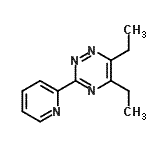 CAS 登录号：669707-13-5， 5,6-二乙基-3-(2-吡啶基)-1,2,4-三嗪