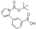 CAS#: 669713-97-7, 3-(1-{[(2-Methyl-2-propanyl)oxy]carbonyl}-1H-pyrrol-2-yl)benzoic acid