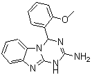 CAS#: 669718-22-3, 4-(2-Methoxyphenyl)-1,4-dihydro[1,3,5]triazino[1,2-a]benzimidazol-2-amine