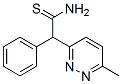 CAS 登录号：66978-41-4， 2-苯基-2-(6-甲基-3-哒嗪基)硫代乙酰胺