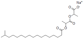 CAS#: 66988-04-3, Isooctadecanoic Acid 2-(1-Carboxyethoxy)-1-Methyl-2-Oxoethyl Ester Sodium Salt (1:1)