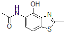 CAS 登录号：67002-75-9， N-(4-羟基-2-甲基-5-苯并噻唑基)-乙酰胺