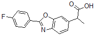 CAS#: 67031-45-2, 2-(4-Fluorophenyl)-alpha-Methyl-6-Benzoxazoleacetic Acid