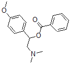 CAS 登录号：67032-36-4， 2-(二甲基氨基)-1-(4-甲氧基苯基)乙基苯甲酸酯