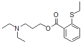 CAS#: 67049-43-8, 3-(Diethylamino)Propyl 2-(Ethylthio)Benzoate