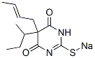 CAS#: 67049-99-4, 5-(2-Butenyl)-5-Sec-Butyl-2-Sodiothio-4,6(1H,5H)-Pyrimidinedione