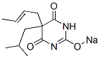 CAS#: 67050-01-5, 5-(2-Butenyl)-5-Isobutyl-2-Sodiooxy-4,6(1H,5H)-Pyrimidinedione