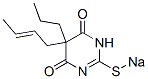 CAS#: 67050-15-1, 5-(2-Butenyl)-5-Propyl-2-Sodiothio-4,6(1H,5H)-Pyrimidinedione