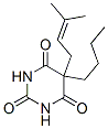 CAS 登录号：67050-46-8， 5-丁基-5-(3-甲基-2-丁烯基)-2,4,6(1H,3H,5H)-嘧啶三酮