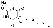 CAS#: 67050-65-1, 5-[2-(Butylthio)Ethyl]-5-Ethyl-2-Sodiooxy-4,6(1H,5H)-Pyrimidinedione
