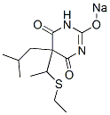 CAS#: 67051-05-2, 5-[1-(Ethylthio)Ethyl]-5-Isobutyl-2-Sodiooxy-4,6(1H,5H)-Pyrimidinedione