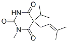 CAS#: 67051-27-8, 5-(3-Methyl-2-Butenyl)-5-Isopropyl-1-Methylbarbituric Acid