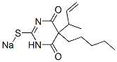 CAS#: 67051-52-9, 5-(1-Methyl-2-Propenyl)-5-Pentyl-2-Sodiothio-4,6(1H,5H)-Pyrimidinedione