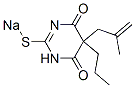 CAS#: 67051-60-9, 5-(2-Methyl-2-Propenyl)-5-Propyl-2-Sodiothio-4,6(1H,5H)-Pyrimidinedione