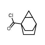 CAS#: 67064-15-7, Tricyclo[3.2.2.0<sup>2,4</sup>]nonane-1-carbonyl chloride