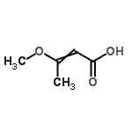 CAS#: 67107-76-0, 3-Methoxy-2-butenoic acid