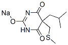 CAS#: 67114-26-5, 5-Isobutyl-5-(Methylthiomethyl)-2-Sodiooxy-4,6(1H,5H)-Pyrimidinedione