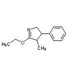 CAS#: 67159-60-8, 5-Ethoxy-4-methyl-3-phenyl-3,4-dihydro-2H-pyrrole