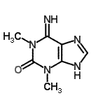 CAS#: 671792-62-4, 6-Imino-1,3-dimethyl-1,3,6,9-tetrahydro-2H-purin-2-one