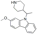 CAS 登录号：67196-11-6， 7-甲氧基-9-(1-甲基-4-哌啶基甲基)-9H-咔唑