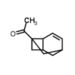 CAS#: 67226-68-0, 1-(Tricyclo[3.3.1.0<sup>2,7</sup>]non-3-en-1-yl)ethanone