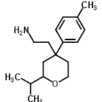 CAS#: 672266-20-5, 2-[2-Isopropyl-4-(4-methylphenyl)tetrahydro-2H-pyran-4-yl]ethanamine