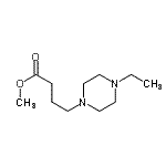 CAS#: 672285-90-4, Methyl 4-(4-ethyl-1-piperazinyl)butanoate