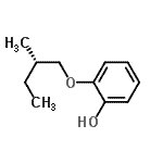 CAS#: 672308-50-8, 2-{[(2S)-2-Methylbutyl]oxy}phenol