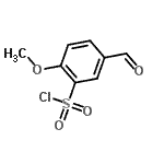 CAS#: 672310-18-8, 5-Formyl-2-methoxybenzenesulfonyl chloride