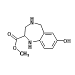 CAS#: 672310-21-3, Methyl 7-hydroxy-2,3,4,5-tetrahydro-1H-1,4-benzodiazepine-2-carboxylate