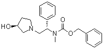CAS 登录号：672310-23-5， {(1S)-2-[(3S)-3-羟基-1-吡咯烷基]-1-苯基乙基}甲基氨基甲酸苄酯