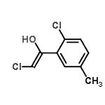 CAS#: 67241-51-4, (Z)-2-Chloro-1-(2-chloro-5-methylphenyl)ethenol