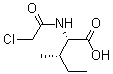 CAS 登录号：67253-30-9， N-(氯乙酰基)-L-异亮氨酸