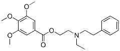 CAS#: 67293-35-0, 3,4,5-Trimethoxybenzoic Acid 2-[Ethyl(Phenethyl)Amino]Ethyl Ester