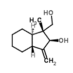 CAS#: 672936-73-1, (1R,2S,3aR,7aR)-1-(Hydroxymethyl)-1-methyl-3-methyleneoctahydro-1H-inden-2-ol