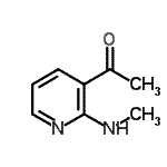CAS#: 67295-20-9, 1-[2-(Methylamino)-3-pyridinyl]ethanone