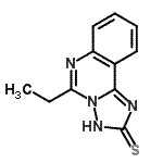 CAS#: 672952-26-0, 5-Ethyl[1,2,4]triazolo[1,5-c]quinazoline-2(3H)-thione