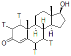 CAS#: 67308-98-9, (17b)-17-Hydroxy-Androst-4-en-3-one-1,2,6,7-T4