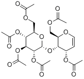 CAS#: 67314-34-5, [(2R,3S,4R)-4-Acetyloxy-3-[(2R,3R,4S,5R,6R)-3,4,5-triacetyloxy-6-(acetyloxymethyl)oxan-2-yl]oxy-3,4-dihydro-2H-pyran-2-yl]methyl acetate